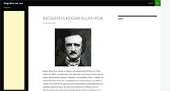 Desktop Screenshot of biografias-net.com
