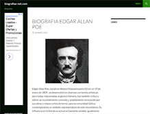 Tablet Screenshot of biografias-net.com